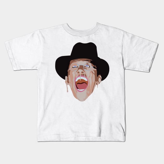 Raiders face melt Kids T-Shirt by FutureSpaceDesigns